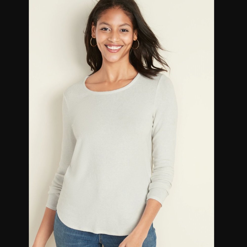 NWT Old Navy White Cozy Shirt